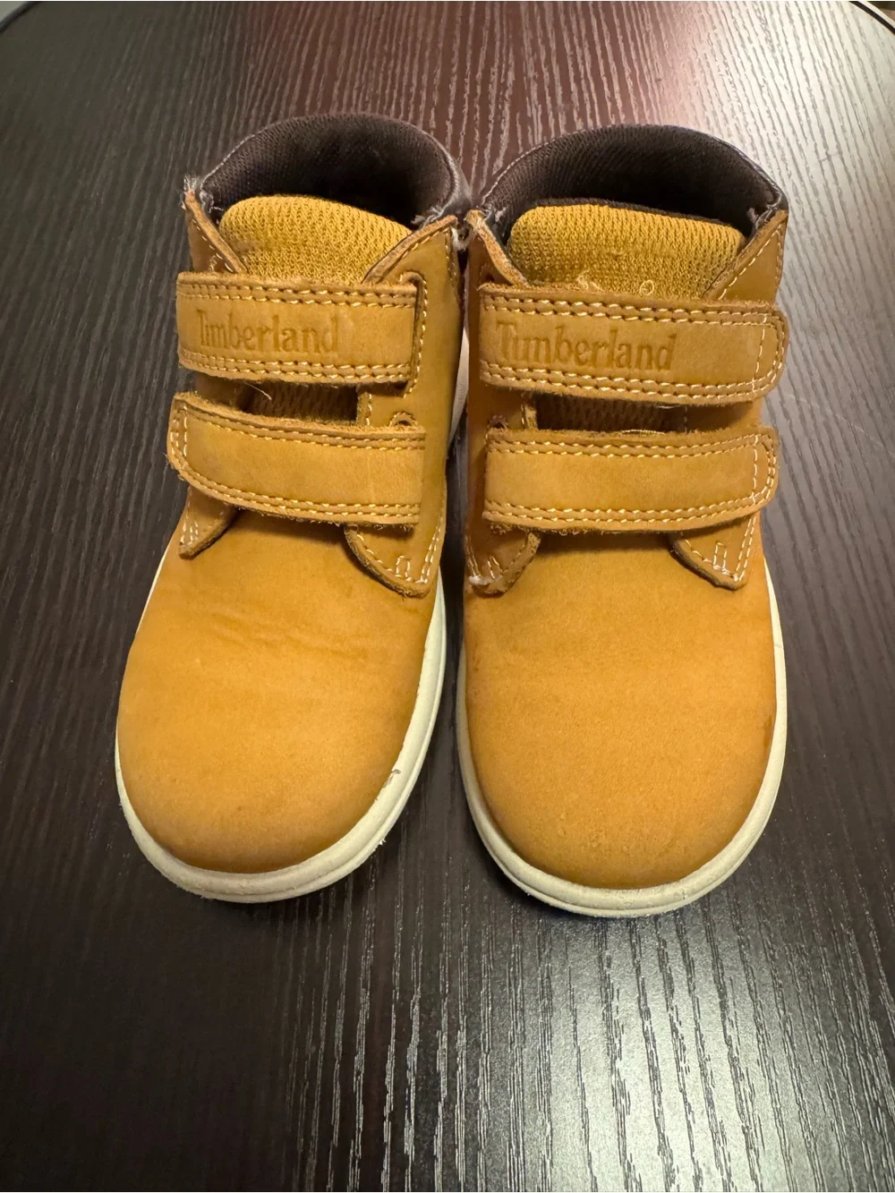 Timberland Kids' Wheat Brown Velcro Kids Boots